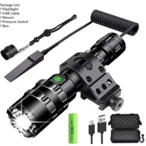 Linterna LED recargable por USB (Set)