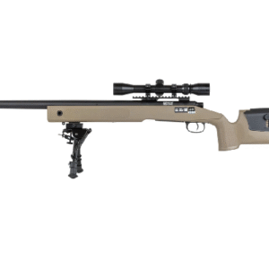 Sniper SA S02 CORE high Velocity Tan (con Bípode y mira)