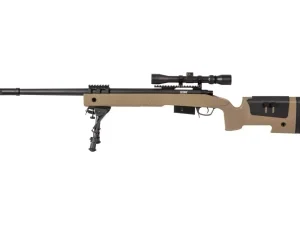 Sniper Modelo S03 Tan 480 fps (incluye Mira y Bipode)