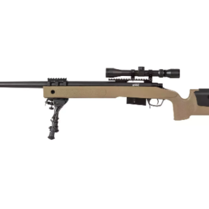 Sniper Modelo S03 Tan 480 fps (incluye Mira y Bipode)